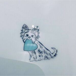 SUPER RARE Tiffany & Co. New Yorkie Dessert Plate with Original Packaging